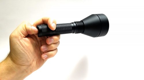 Convoy L21B Taschenlampe mit SFT90 LED (5000 Lumen, ca. 1000 m Reichweite)