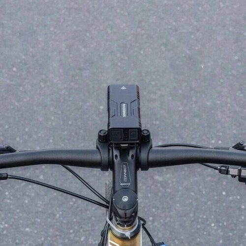 Rockbros 24310002001 Fahrradfrontlicht, 850 lm, Powerbank-Funktion