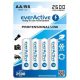 everActive R6 / AA 2600mAh 1,2 V Ni-Mh-Akku, 4 Stück