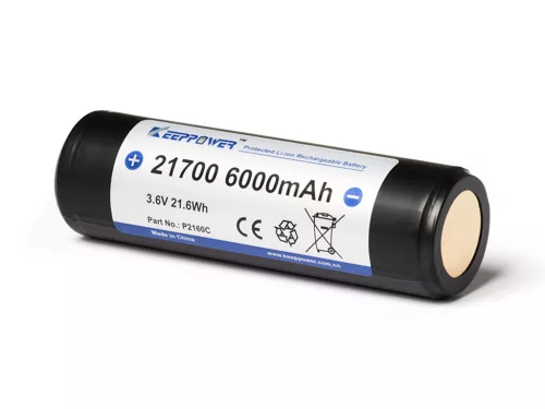 Keeppower 21700 Akku 6000 mAh geschützt