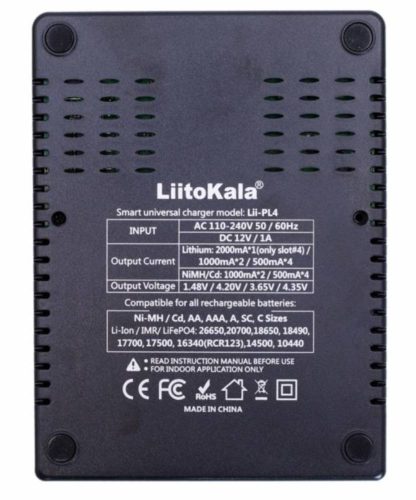 LiitoKala Lii-PL4 Li-Ionen-Ladegerät