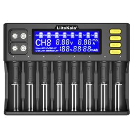 LiitoKala Lii-8S Ladegerät für 8 Batterien
