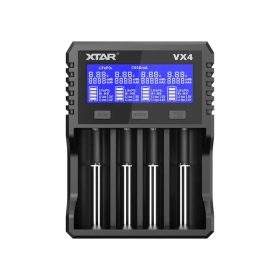   Xtar VX4 Batterieladegerät mit Testfunktion für ALLE Batterien