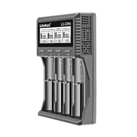   LiitoKala Lii CH4 Ladegerät für 1,2 und 1,5 und 3,6 V Batterien 