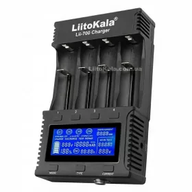 LiitoKala Lii-700 4-Schacht-Akkuladegerät