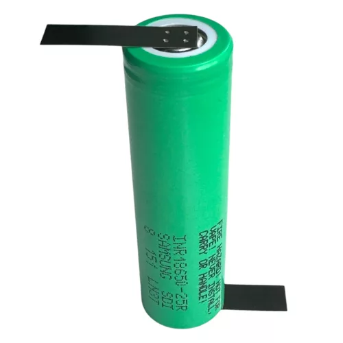 Samsung INR18650-25R 2500mAh - 20A mit Tabs