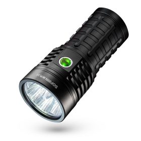   Sofirn Q8 Plus Leistungsstarke 16000 Lumen USB C Wiederaufladbare Taschenlampe