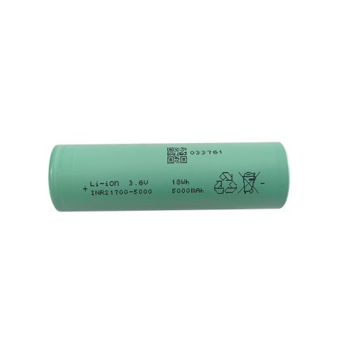 EVE INR21700 50PL wiederaufladbarer Hochstrom-Li-Ionen-Akku 125A mit 5000 mAh Kapazität A grade green