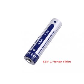   Xtar AAA 1200mWh 1.5V Rechargeable Protected Lithium-Ion Lithium Nickel Manganese Cobalt Oxide (LiNiCoMnO2) Button Top Battery