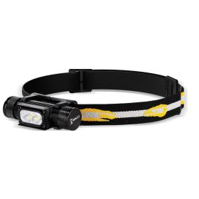   Sofirn H35R Stirnlampe Leistungsstarke 2000 Lumen 3 weiße LEDs + 2 rote LED-Lampen