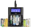  XTAR L4 Pro Smart-Ladegerät für AA/AAA 1,2V NI-MH und 1,5V Lithium-Akkus