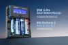  XTAR L4 Pro Smart-Ladegerät für AA/AAA 1,2V NI-MH und 1,5V Lithium-Akkus