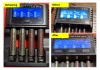 XTAR C4-AA Ladegerät für 1,5-V-AA-Li-Ionen-Akkus mit integriertem USB-C-Kabel