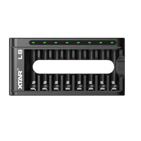  Xtar L8 Ladegerät für R03 / AAA- und R6 / AA Li-Ionen 1,5 V / NiMH-Akkus