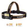 Sofirn HS22 Stirnlampe 2500lm, CCT regelbar, USB-C