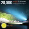 Wurkkos DL46 Taucherlampe, 20000 Lumen, USB-C wiederaufladbar, 30000 mAh Akku, Powerbank-Funktion