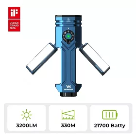 Wurkkos HD02 Pro 5-in-1 Multifunktions-Arbeitsleuchte
