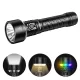 Wurkkos TS27 Superhelle Taschenlampe mit 3200 Lumen, 845 m Reichweite und 15.000 mAh Akku