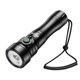  Wurkkos DL08 3600lm Wiederaufladbare Tauchlampe mit Rotierendem Magnetischen Schalter 6500K Unterwasser Taschenlampe IP68