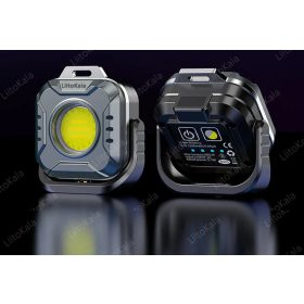   Mini-Arbeitsleuchte LiitoKala LF-986 LED+COB 500LM, Type-C Ladeanschluss 5V1A Eingang, eingebaute 1200mAh Batterie