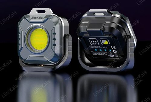Mini-Arbeitsleuchte LiitoKala LF-986 LED+COB 500LM, Type-C Ladeanschluss 5V1A Eingang, eingebaute 1200mAh Batterie