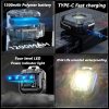 Mini-Arbeitsleuchte LiitoKala LF-986 LED+COB 500LM, Type-C Ladeanschluss 5V1A Eingang, eingebaute 1200mAh Batterie