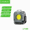 Mini-Arbeitsleuchte LiitoKala LF-986 LED+COB 500LM, Type-C Ladeanschluss 5V1A Eingang, eingebaute 1200mAh Batterie