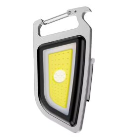   Boruit YHX-0209 Multifunktionale COB-Schlüsselanhängerlampe + Flaschenöffner