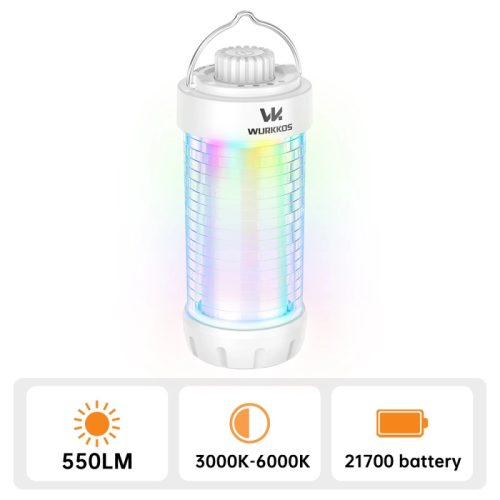 Wurkkos CL01 Campinglampe, Farbwahl, Powerbank, RGB-Modus