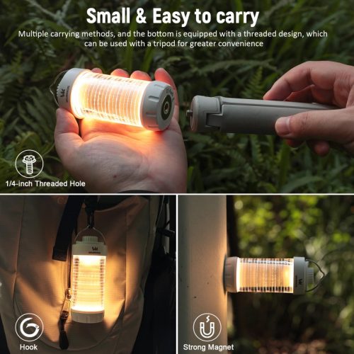 Wurkkos CL01 Campinglampe, Farbwahl, Powerbank, RGB-Modus