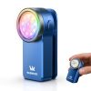  Wurkkos HD03 wiederaufladbare EDC Taschenlampe mit Clip, 680 Lumen, Blau