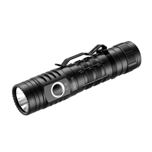 WUBEN C2 Hochleistungs-LED-Taschenlampe, 2000 Lumen, wiederaufladbar, IP68 wasserdicht, 7 Modi
