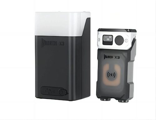 Wuben X3 PRO EDC-Taschenlampe – schwarz