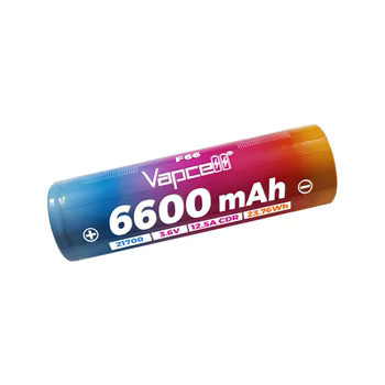 Vapcell F66 21700 3,7V Akku mit 6600 mAh Kapazität