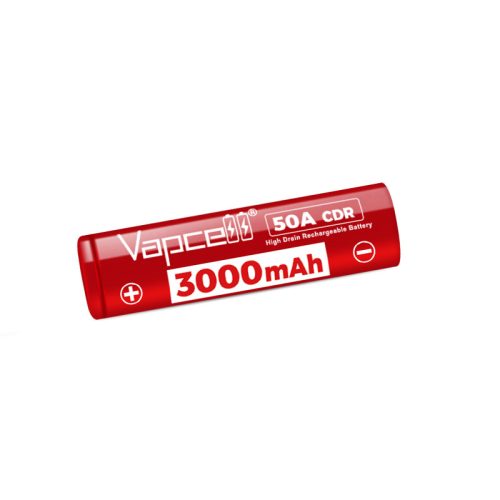 Vapcell Z30 18650 wiederaufladbare Li-Ionen-Batterie mit 3000 mAh Kapazität und max. 80 A Belastbarkeit