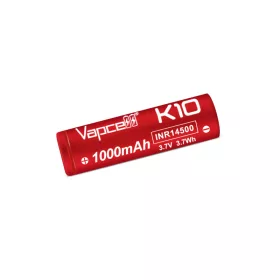   Vapcell K10 INR14500 1000mAh 8A wiederaufladbarer Li-ion Akku