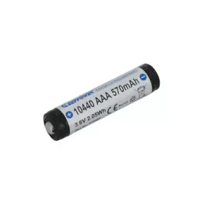   Keeppower 10440 AAA P1044C geschützter Li-Ionen-Akku 3,6V 570mAh
