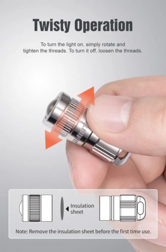 Lumintop EDC Pimi 2.0 Titan-Mini-Taschenlampe