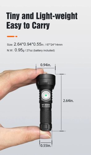 LUMINTOP GT NANO v3 EDC-Taschenlampe